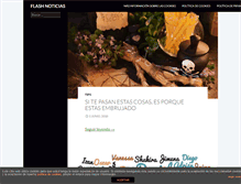 Tablet Screenshot of flashnoticias.com